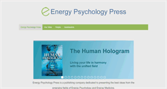 Desktop Screenshot of energypsychologypress.com