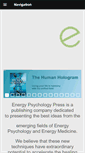 Mobile Screenshot of energypsychologypress.com