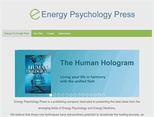 Tablet Screenshot of energypsychologypress.com